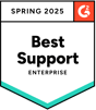 Best Support - Enterprise Badge