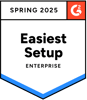 Easiest Setup - Enterprise Badge